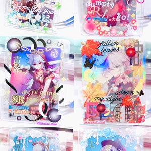 Genshin Decorated/Pre-Made TopLoaders| Anime, Kawaii, K-POP, Rainbow, Aesthetic, Holo | For mini photos and Photocards