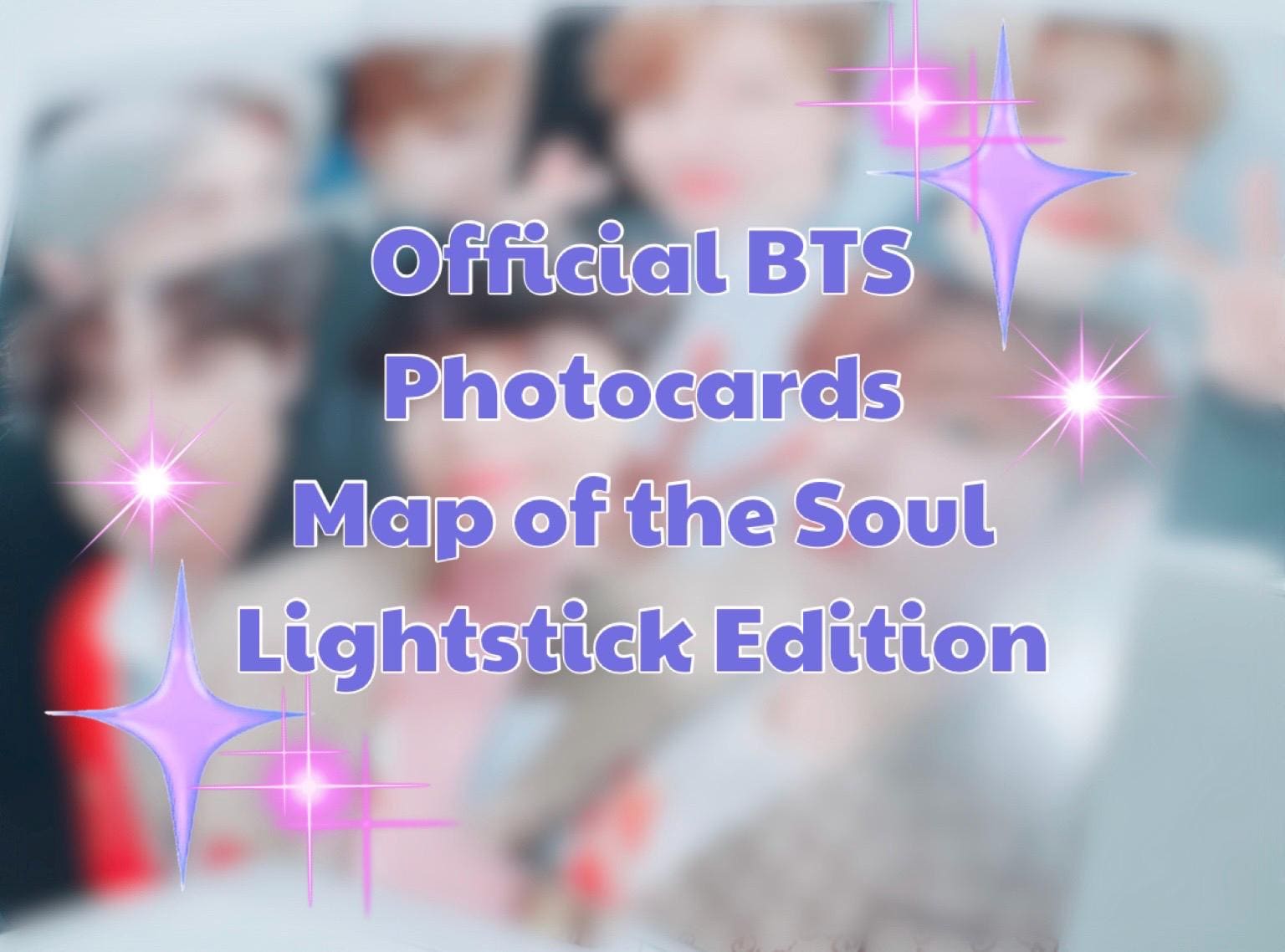 BTS Bangtan Boys - MAP of The Soul : 7 Albums+Standing Doll+Hologram