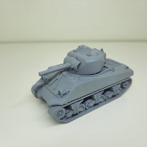 WWII US British Sherman M4A3 76 mm Tank Verschiedene Skalen Historisches Wargaming