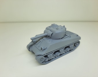 WWII US British Sherman M4A3 76mm Tank Various Scales Historical Wargaming (US tariffs are pre-paid by us)