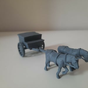 2.WK Pferdekutsche Limber Verschiedene Skalen Historisches Wargaming