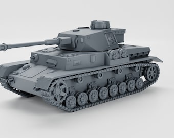 WWII German Panzer IV Ausf G Various Scales Historical Wargaming (US tariffs are pre-paid by us)