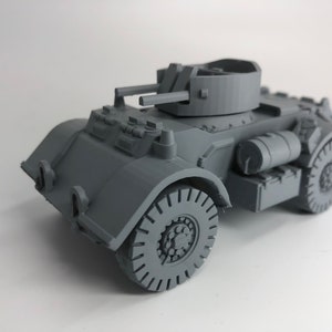 WWII US British Staghound AA Armoured Car Various Scales Historical Wargaming