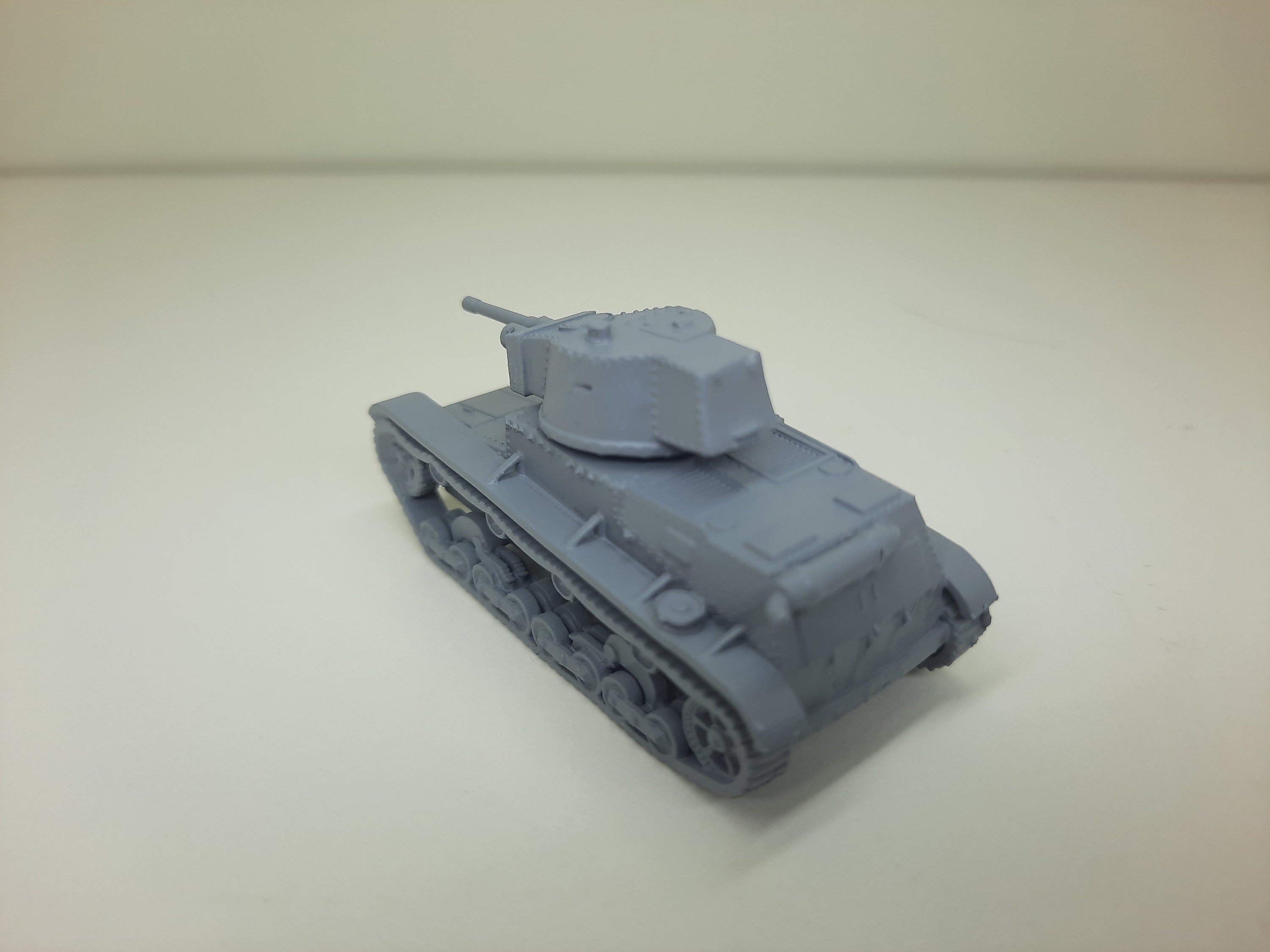 28mm 1/56 3D printed WWII Polish 7TP Light Tank suitable for Bolt Action 