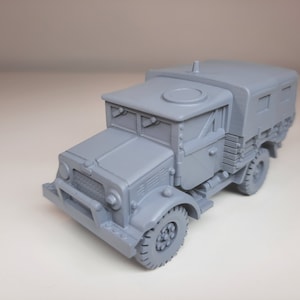 WWII Britse Bedford MWR-radiotruck verschillende schalen Historische wargaming (Amerikaanse tarieven worden door ons vooraf betaald)