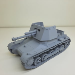 WWII German Panzerjager I Tank Various Scales Historical Wargaming