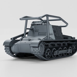WWII German Command Tank Sd.Kfz. 265 Panzer I ausf B Late War Radio Version Various Scales Historical Wargaming