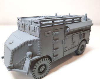 Figurine 3D Imprimée British WWII Terrapin Mk I Amphibious - échelles 1/56, 1/72, 1/87, 1/100