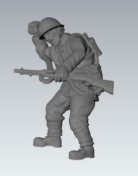 28/54mm Bolt Action/Chain of Command Japanese SNLF Squad4 - Etsy 日本