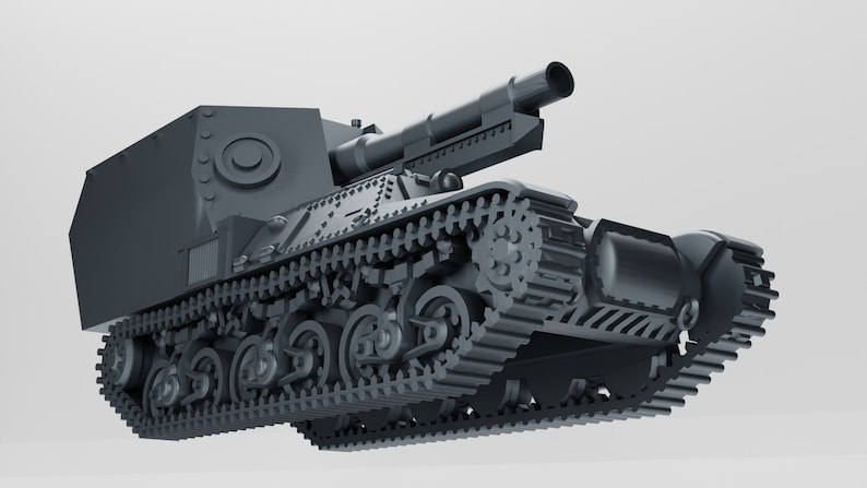 WWII German 15cm 13-1 Lorraine Sd.kfz.135-1 Various Scales Historical ...