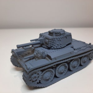 WWII German Panzer 38(T) Tank Verschiedene Scales Historisches Wargaming (US Zölle werden von uns im Voraus bezahlt)