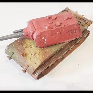 WWII German E100 Tank Various Scales Historical Wargaming (US tariffs are pre-paid by us)