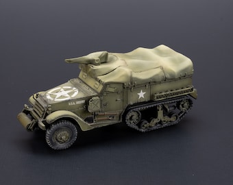 WWII US M2A1 Halftrack 3 Variants Various Scales Historical Wargaming (US tariffs are pre-paid by us)