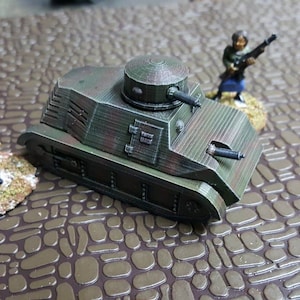 WWII Spanish Civil War Trubia Naval Tank Various Scales Historical Wargaming