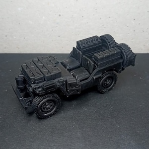 WWII British SAS LRDG Jeep Various Scales Historical Wargaming