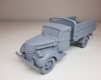 WWII German Ford V3000 Truck Resin Various Scales Historical Wargaming