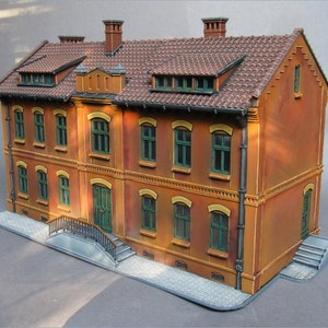 Wargaming Terrain Corner Urban House G Various Scales Historical Wargaming