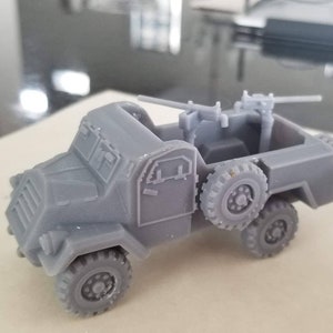 WWII British Canadian C15 TA Armoured Car Various Scales Historical Wargaming (1 model)