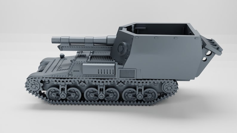WWII German 15cm 13-1 Lorraine Sd.kfz.135-1 Various Scales Historical ...