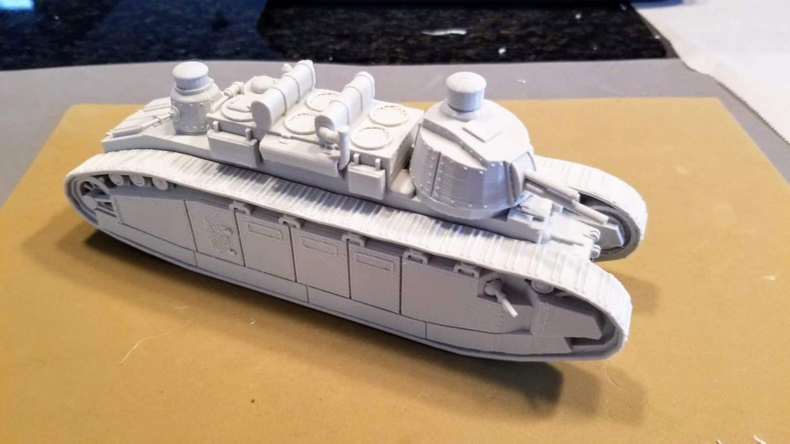 Bolt Action Chain of Command 28mm 1/56 French Char 2C Tank - Etsy UK