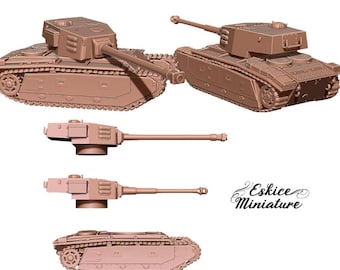Modern Warfare French ARL44 Heavy Tank Various Scales Historical Wargaming