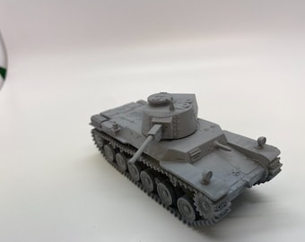 54mm 1/32 Japanese Chi He Tank Resin 1/56