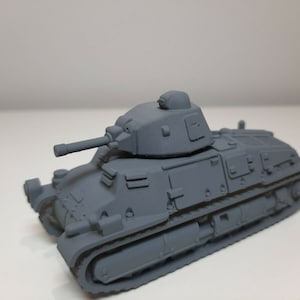 WWII French Somua S35 Tank Various Scales Historical Wargaming (US tariffs are pre-paid by us)