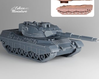 Modern Warfare French Leopard 1A5 Main Battle Tank Various Scales Historical Wargaming