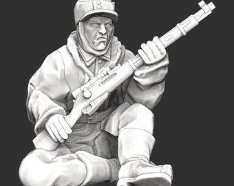 WWII Finnish Sniper Various Scales Historical Wargaming