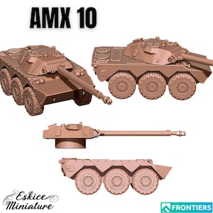 Modern Warfare French AMX 10 Armoured Vehicle Various Scales Historical Wargaming
