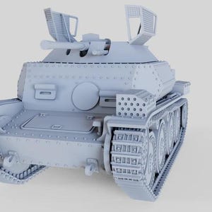 WWII German Aufklärungspanzer 38(t) Tank Various Scales Historical ...