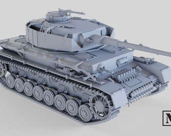 WWII German Panzer IV Ausf J Various Scales Historical Wargaming (US tariffs are pre-paid by us)