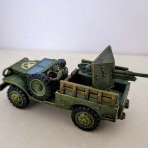WWII US WC 52 34 Ton Truck Various Scales Historical Wargaming