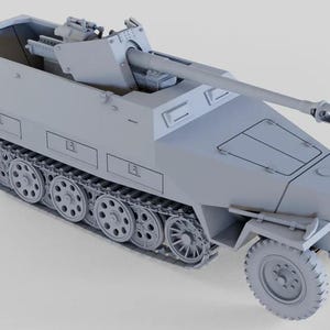 WWII German Sd.Kfz 251/22 Various Scales Historical Wargaming (US tariffs are pre-paid by us)