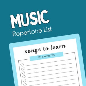 Music Playlist Ideas: Brainstorming Worksheet for Musicians (PDF)