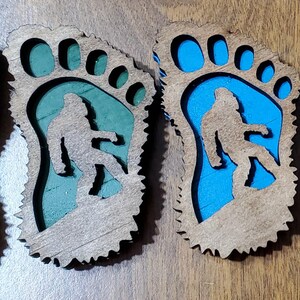 Bigfoot/Yeti/Sasquatch Magnets