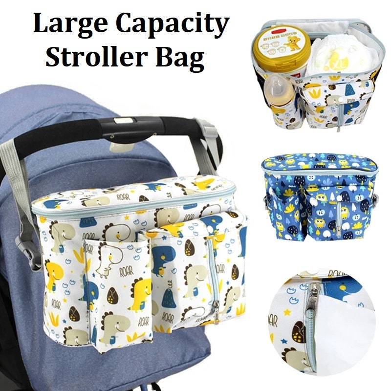 Large stroller best sale bag