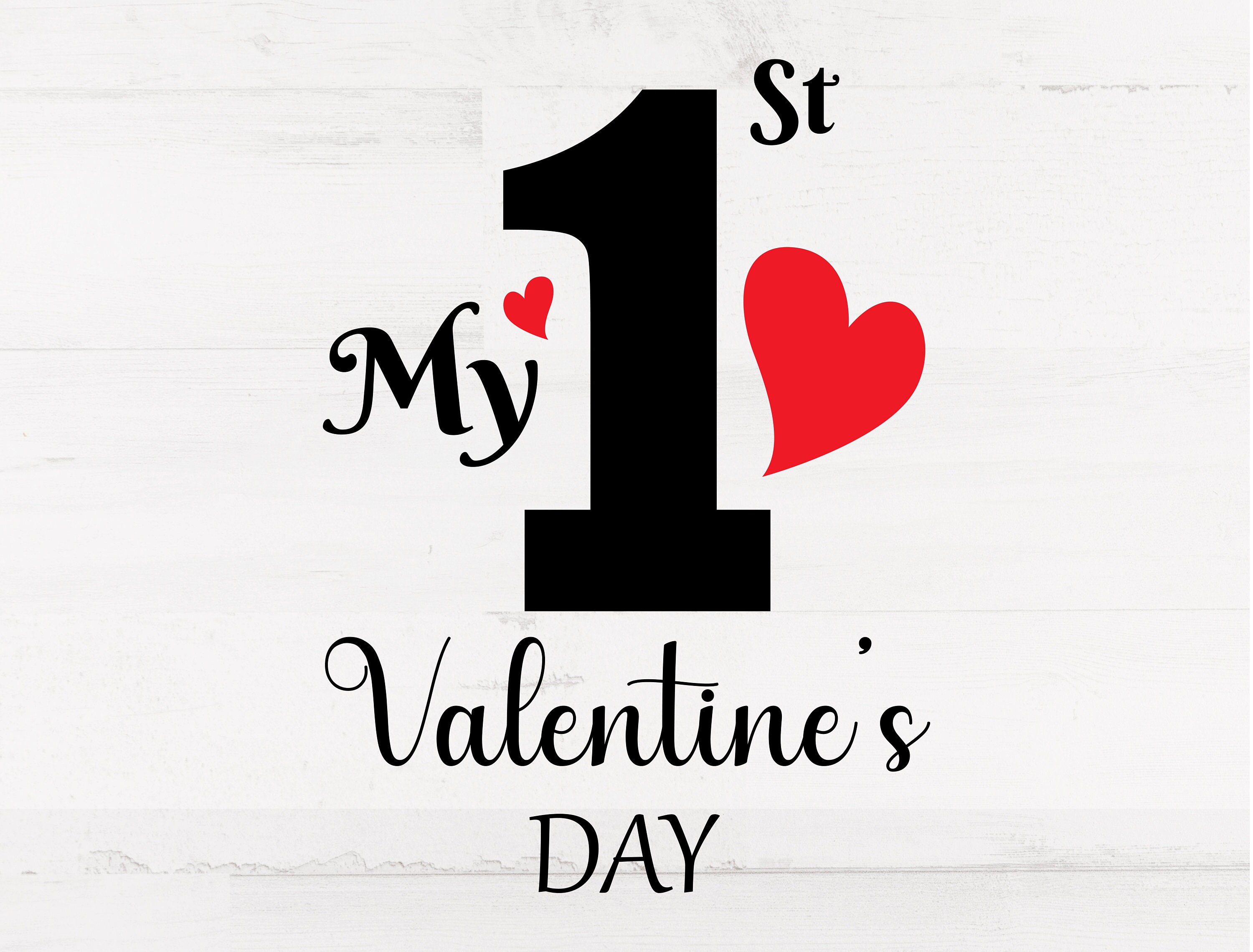 My First Valentine's Day SVG Bundle, Png Sublimation, Dxf, 1st ...