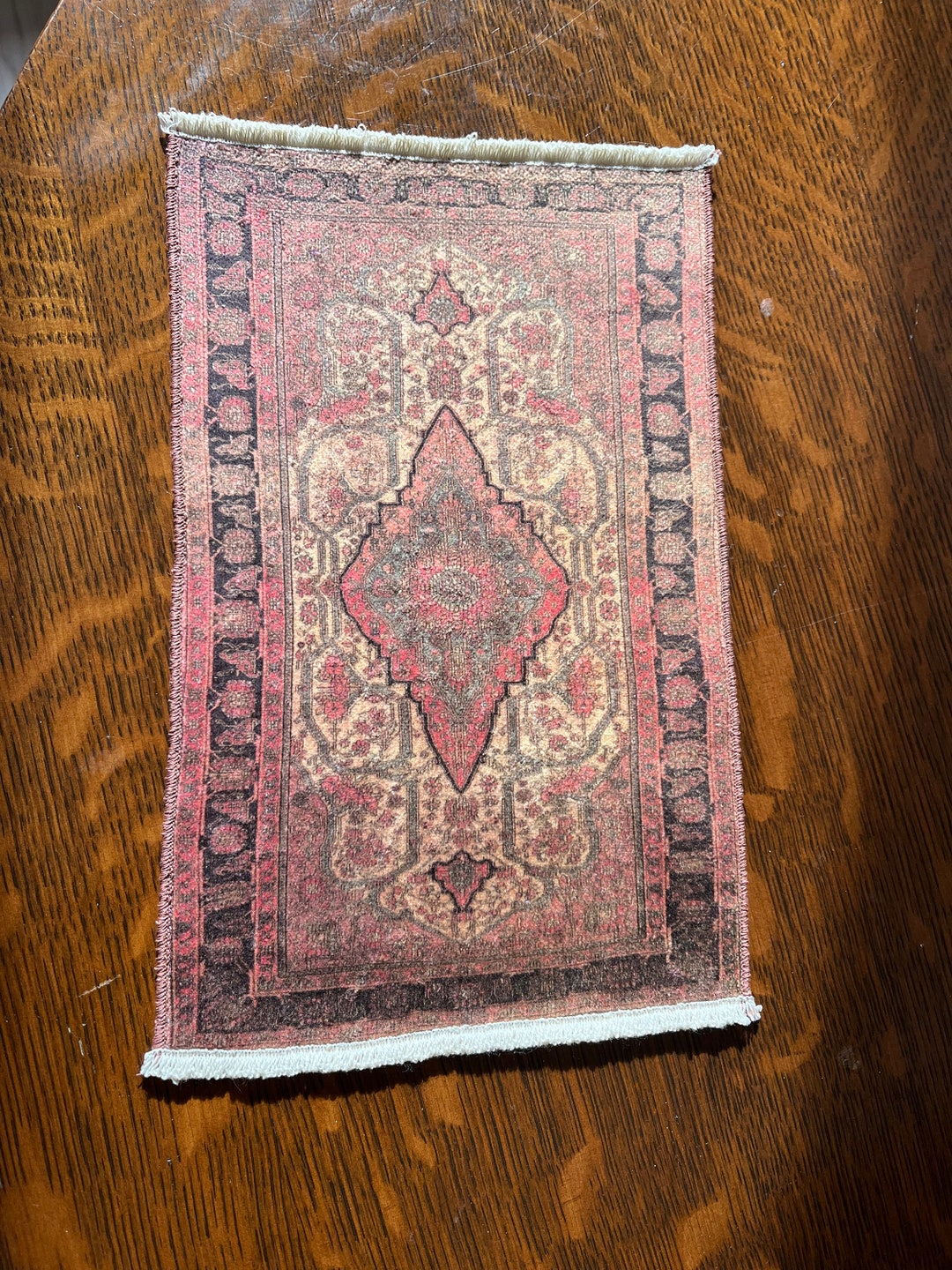 Vintage Keshishian Dollhouse Miniature Rug 6 1/2 X 10 Etsy