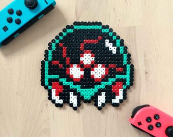 Metroid sprite Pixel art perler - wall decoration
