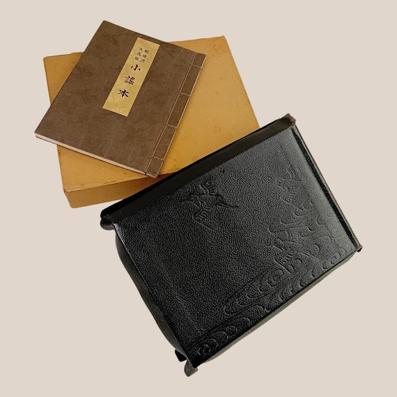 Japanese Noh Theatre – Kanze School Chant Books, 1977 & 1979, Two Vintage Volumes with Original Slipcase