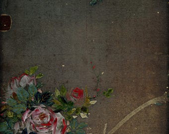 Early 20thC Japanese Silk Painting “Roses” by Shūkō‑sai 秋光斎 – Antique Nihonga Floral Art
