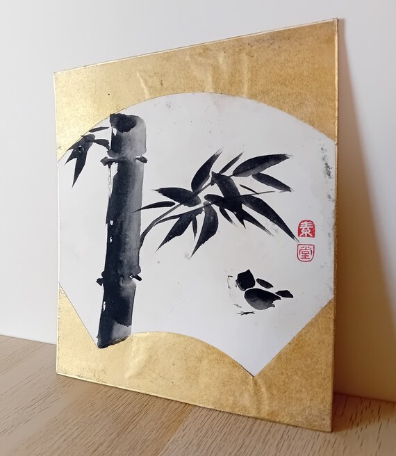 墨絵　Sumi-e a painting in black ＆white Sumi-e: All You Need to Know About Japanese Ink Painting