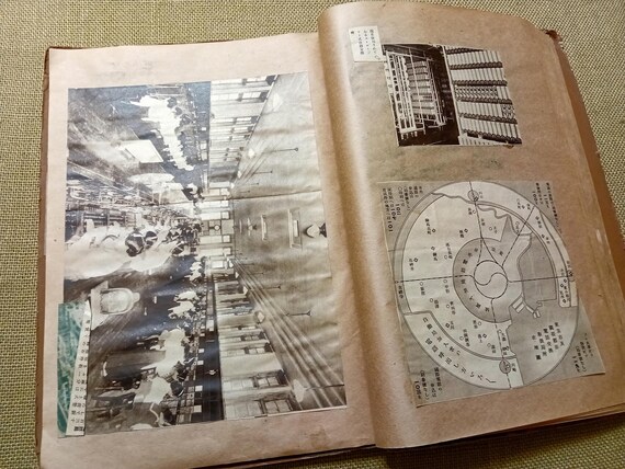 Japanese Scrapbook 1890s–1970s – Telephones, Radio, Television, NASA Viking, Communication History