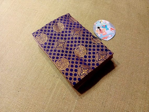 Vintage Japanese book, Early-Mid 20th Century, Buddhist, Woodblock print, Washi