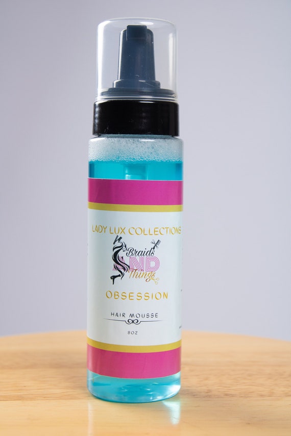 Obsession Hair Mouse Foaming Hair Styling Mousse Natural - Etsy