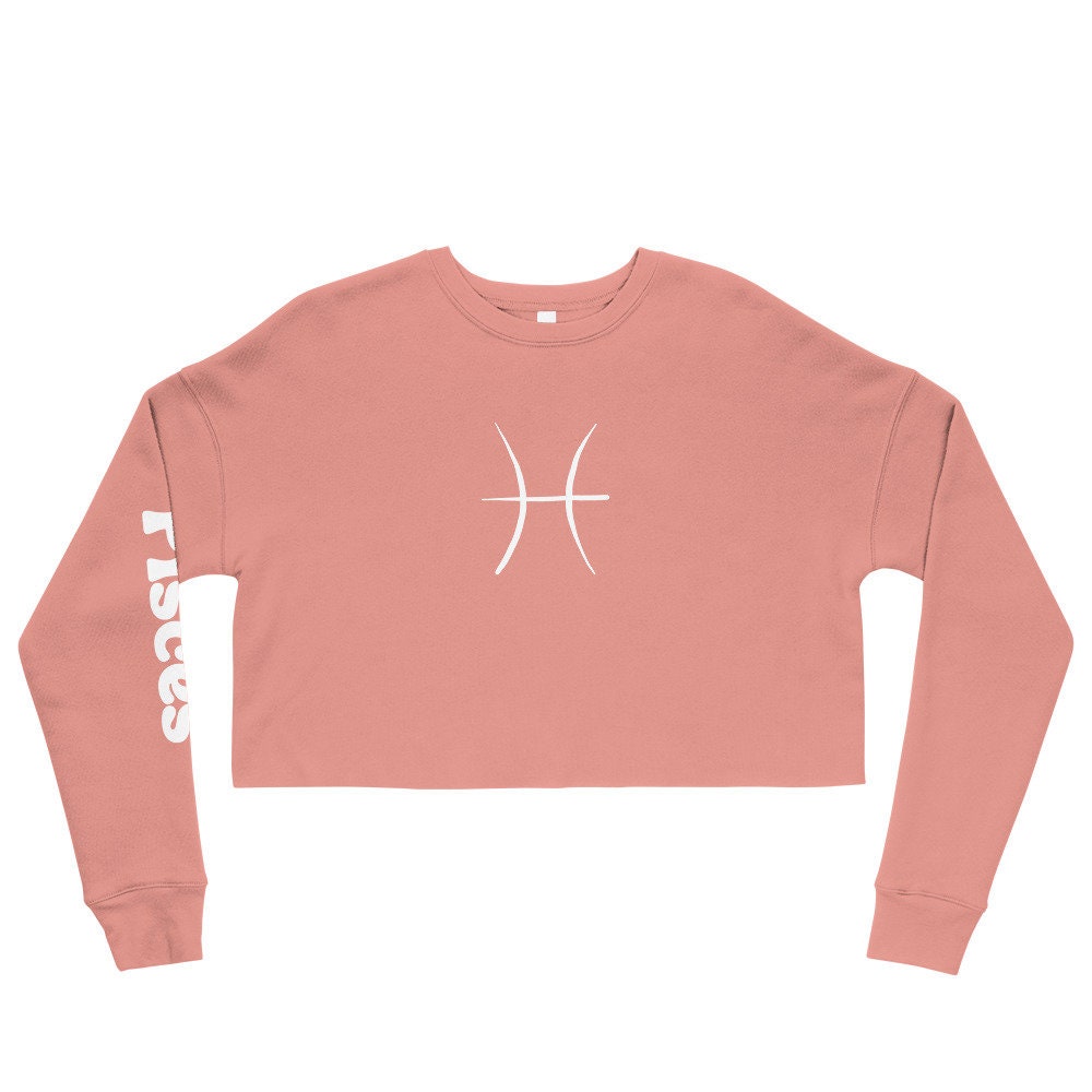 トップス [PISCESS] Logo Crop Sweatshirt Crop Sweatshirt - Pisces | eBay
