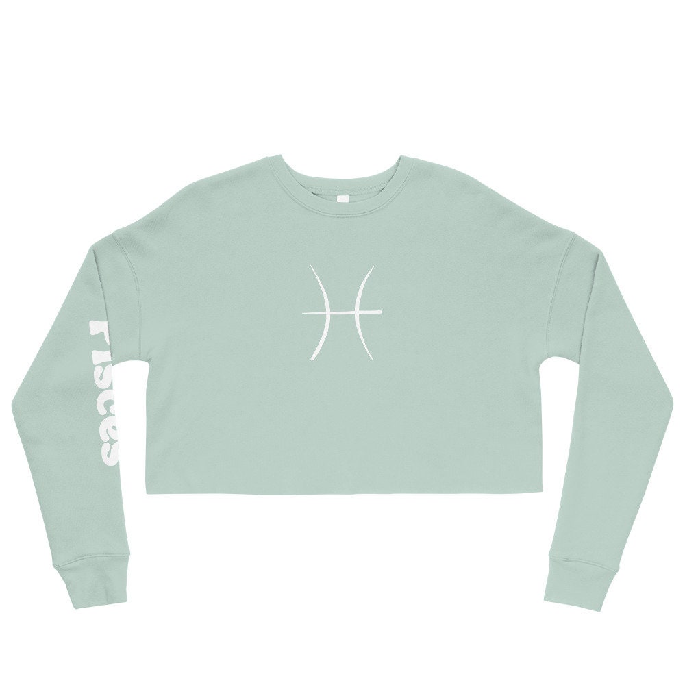 トップス [PISCESS] Logo Crop Sweatshirt Crop Sweatshirt - Pisces | eBay