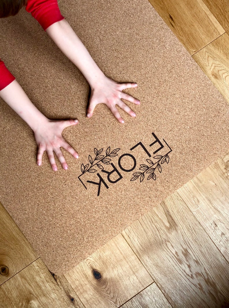 FLORK Yoga Mat Made of Cork ANANDA Pure Bliss 100 Natural Etsy