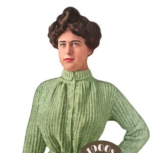 1900s Lady&#39;s Outing Jacket Knitting Pattern